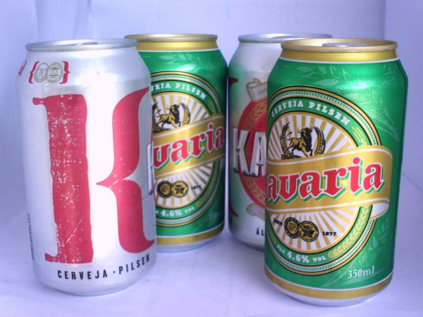 Cervejas em lata