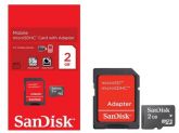 Cartão de memória sandisk 2GB